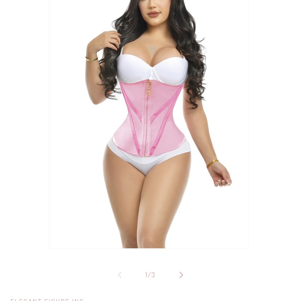 1002 M Barby Pink Waist Trainer ELEGANT FIGURE